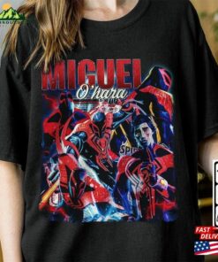 Miguel O’hara Movie Shirt Spiderman Across The Spider T-Shirt Hoodie Miguel O’hara Movie Shirt Spiderman Across The Spider T-Shirt Hoodie