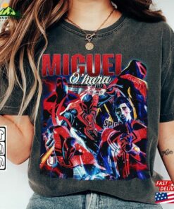 Miguel O’hara Movie Shirt Spiderman Across The Spider T-Shirt Hoodie
