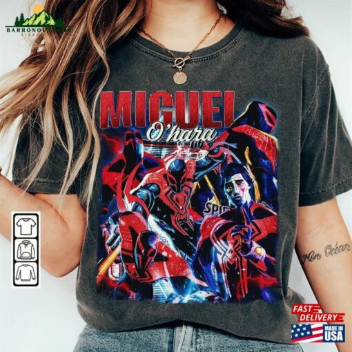 Miguel O’hara Movie Shirt Spiderman Across The Spider T-Shirt Hoodie