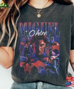 Miguel O’hara Vintage Shirt Across The Spiderverse Unisex Hoodie