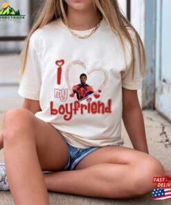 Miguel Spiderman I Love My Boyfriend Shirt Across The Spider Verse O Hara Man 2099 T-Shirt Sweatshirt