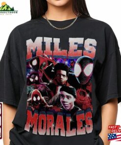 Miles Morales 90S Vintage Shirt Tee Classic Unisex Miles Morales 90S Vintage Shirt Tee Classic Unisex