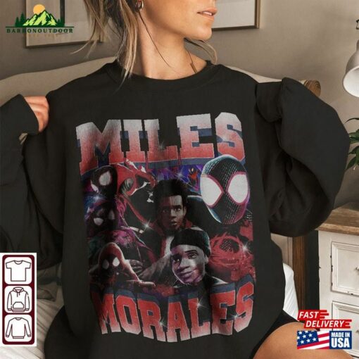 Miles Morales 90S Vintage Shirt Tee Classic Unisex