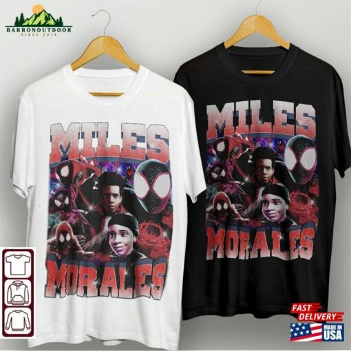 Miles Morales 90S Vintage Shirt Tee T-Shirt Classic