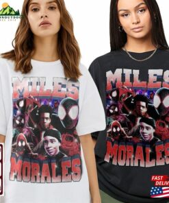 Miles Morales 90S Vintage Shirt Tee T-Shirt Classic 2 Miles Morales 90S Vintage Shirt Tee T Shirt Classic 3