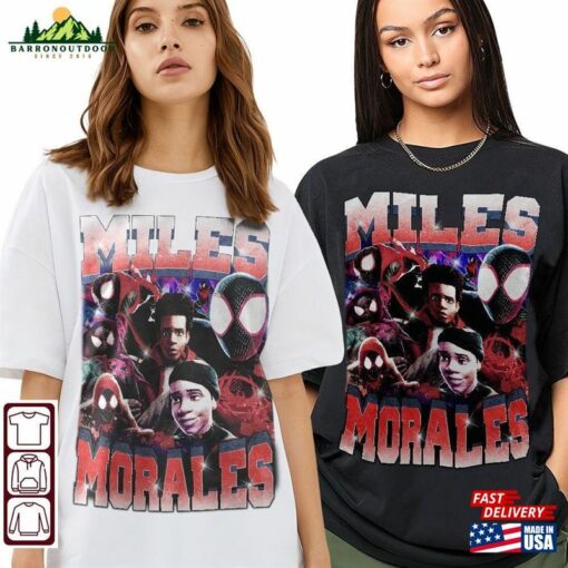 Miles Morales 90S Vintage Shirt Tee T-Shirt Classic