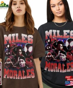 Miles Morales 90S Vintage Shirt Tee T-Shirt Classic 3 Miles Morales 90S Vintage Shirt Tee T Shirt Classic 4