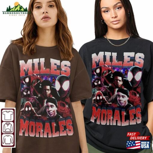 Miles Morales 90S Vintage Shirt Tee T-Shirt Classic