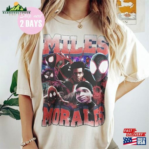 Miles Morales 90S Vintage Shirt Tee Unisex T-Shirt