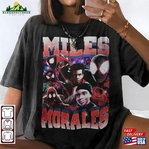 Miles Morales 90S Vintage Shirt Tee Unisex T-Shirt