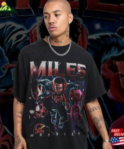Miles Morales 90S Vintage Tees T-Shirt Spider Classic Unisex