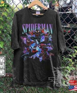 Miles Morales Movie Shirt K12 Spiderman 2023 Across The Spider Verse Sweatshirt Unisex Hoodie Miles Morales Movie Shirt K12 Spiderman 2023 Across The Spider Verse Sweatshirt Unisex Hoodie