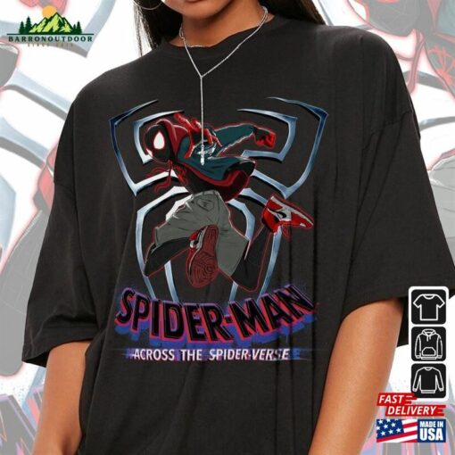 Miles Morales Movie Shirt K15 Spiderman 2023 Across The Spider Verse Sweatshirt Classic T-Shirt