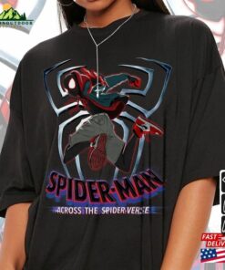 Miles Morales Movie Shirt K15 Spiderman 2023 Across The Spider Verse Sweatshirt Unisex Classic 3