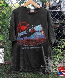 Miles Morales Movie Shirt K18 Spiderman 2023 Across The Spider Verse Sweatshirt Unisex Miles Morales Movie Shirt K18 Spiderman 2023 Across The Spider Verse Sweatshirt Unisex