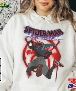 Miles Morales Movie Shirt K4 Spiderman 2023 Across The Spider Verse Sweatshirt Classic 3 Miles Morales Movie Shirt K4 Spiderman 2023 Across The Spider Verse Sweatshirt Classic 4