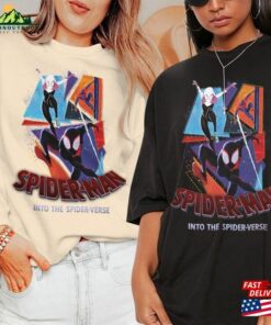 Miles Morales Movie Shirt K5 Spiderman 2023 Across The Spider Verse Sweatshirt T Shirt 3