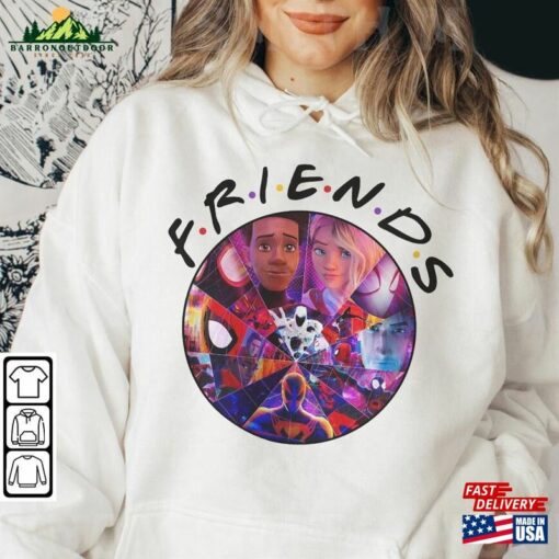 Miles Morales Movie Shirt K6 Spiderman 2023 Across The Spider Verse Sweatshirt Unisex T-Shirt