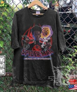 Miles Morales Movie Shirt K9 Spiderman 2023 Across The Spider Verse Sweatshirt T-Shirt Classic