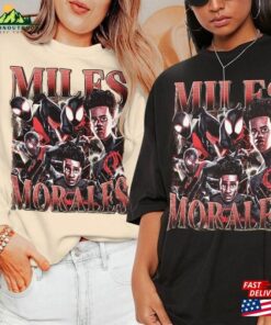 Miles Morales Movie Shirt Spiderman Across The Spider Verse Vintage 90S Y2k Sweatshirt Classic Unisex 3