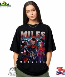 Miles Morales Shirt Spider Man Across The Hoodie Classic