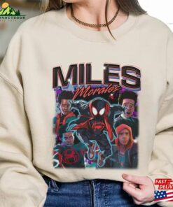 Miles Morales Spider Man Across The Verse Shirt Hoodie Classic Miles Morales Spider Man Across The Verse Shirt Hoodie Classic