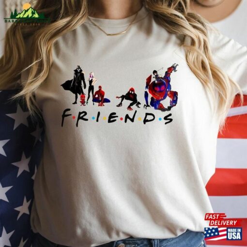 Miles Morales Spiderman Friends Shirt Spider Punk Unisex Premium T-Shirt Women Sweatshirt Classic