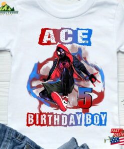 Miles Morales Spiderman T-Shirt Birthday Shirt Sweatshirt Unisex