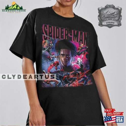 Miles Morales T-Shirt Sweatshirt Spider Hoodie