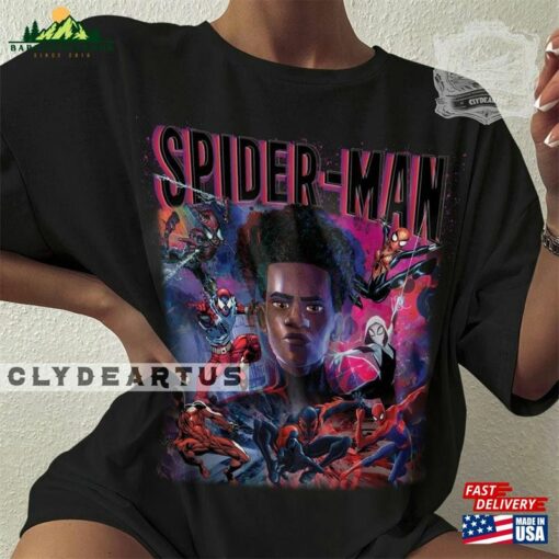 Miles Morales T-Shirt Sweatshirt Spider Hoodie