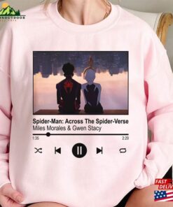 Miles Morales Tracklist Shirt Across The Spider Verse T-Shirt Hoodie 3 Miles Morales Tracklist Shirt Across The Spider Verse T Shirt Hoodie 4