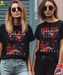 Miles Morales Vintage Bootleg T-Shirt Classic Hoodie