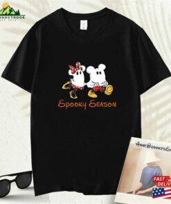 Mini Mouse Halloween Shirt Spooky Season Cartoon 2023 Couple Classic Hoodie