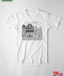 Minimalist Style Netherlands Amsterdam City Long T-Shirt Sweatshirt Unisex 3 Minimalist Style Netherlands Amsterdam City Long T Shirt Sweatshirt Unisex 4