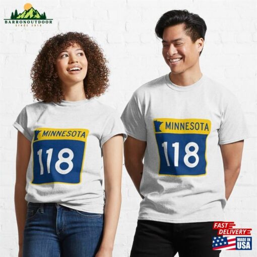 Minnesota State Route 118 Classic T-Shirt Unisex