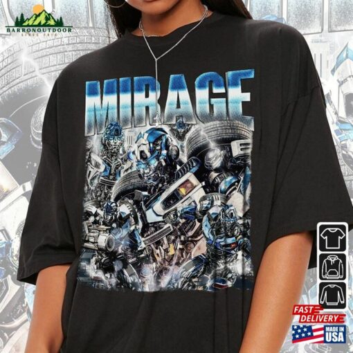 Mirage Movie Shirt Autobot 90S Y2k Vintage Retro Bootleg Sweatshirt Hoodie