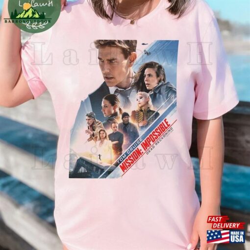 Mission Impossible Dead Reckoning Part One Poster Shirt Tom Cruise 7 Sweatshirt T-Shirt