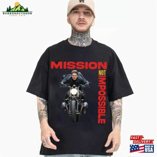 Mission Impossible Tom Cruise Shirt Not Dead Reckoning Part One 2023 Movie Sweatshirt T-Shirt