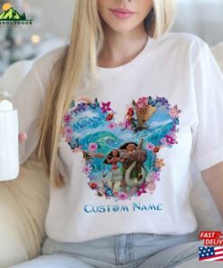 Moana And Maui Mickey Ears Shirt Movie Crewnecks Classic Unisex Moana And Maui Mickey Ears Shirt Movie Crewnecks Classic Unisex