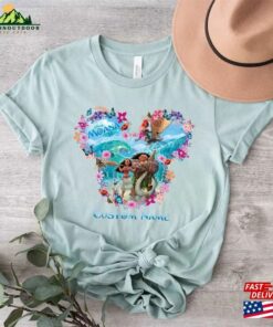 Moana And Maui Mickey Ears Shirt Movie Crewnecks Classic Unisex 3