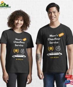 Mom Chauffeur Funny Taxi Limousine Cab Essential T Shirt Hoodie Classic 3
