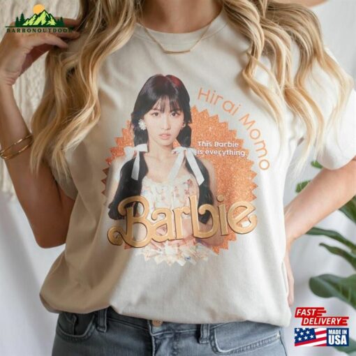 Momo Kpop Shirt Twice Ready To Be Sweatshirt Barbie Vintage Retro Graphic Tee Music Unisex Gifts Fan Hoodie T-Shirt