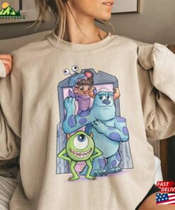 Monster Inc Shirt Disney Comfort Colors Watercolor Classic T Shirt 3