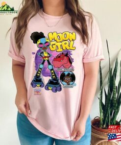 Moon Girl And Devil Dinosaur Shirt Lunala Kid Sweatshirt Hoodie