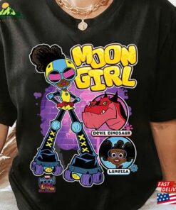 Moon Girl And Devil Dinosaur Shirt Lunala Kid Sweatshirt Hoodie