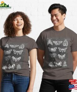 Moth Collage Classic T-Shirt Unisex 2 Moth Collage Classic T Shirt Unisex 3