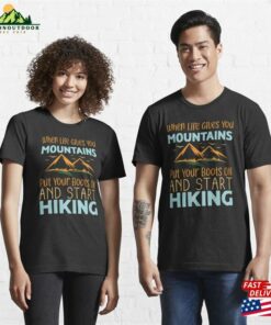 Mountains Hiking Essential T Shirt Classic Sweatshirt 3