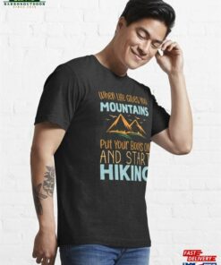 Mountains Hiking Essential T Shirt Classic Sweatshirt 4