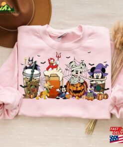 Mouse And Friends Coffee Sweatshirt Horror Shirt Unisex Mouse And Friends Coffee Sweatshirt Horror Shirt Unisex