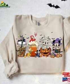Mouse And Friends Coffee Sweatshirt Horror Shirt Unisex